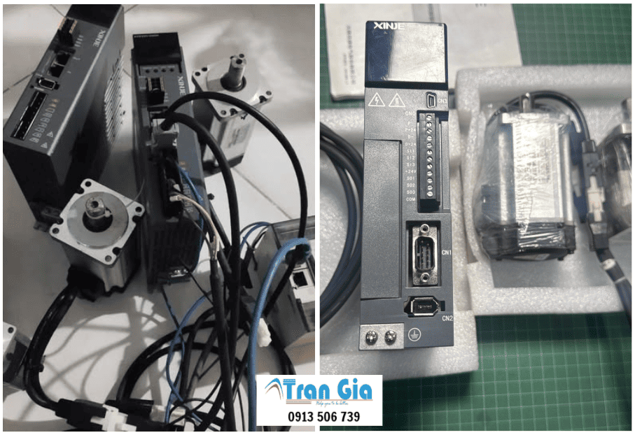 Kỹ sư giỏi sửa chữa servo Xinje lỗi nguồn, thay linh kiện chính hãng