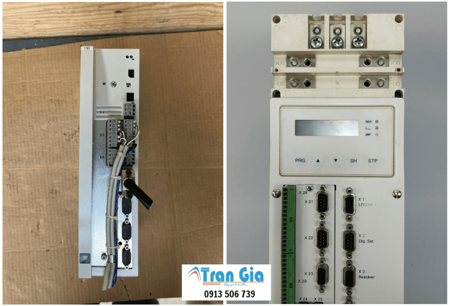 Khắc phục, sửa chữa servo Lenze báo lỗi bảo hành sau sửa, thay linh kiện chính hãng