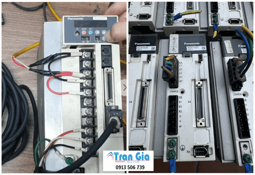 Dịch vụ khắc phục ngay, sửa AC Servo Panasonic báo lỗi 