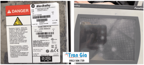 Công ty chuyên xử lý, sửa màn hình HMI Allen bradley không lên hình, lỗi cảm ứng bấm không được kỹ sư giỏi
