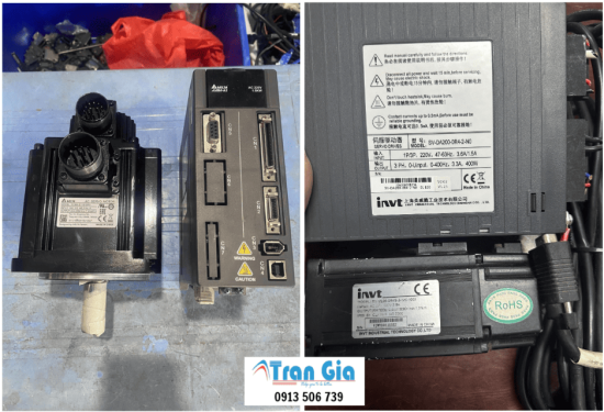 Xử lý sự cố, sửa AC servo INVT báo lỗi trong 2H