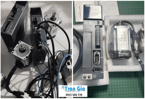 Kỹ sư giỏi sửa chữa servo Xinje lỗi nguồn, thay linh kiện chính hãng