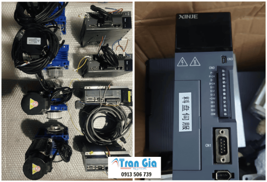 Kỹ sư giỏi sửa chữa servo Xinje lỗi nguồn, thay linh kiện chính hãng