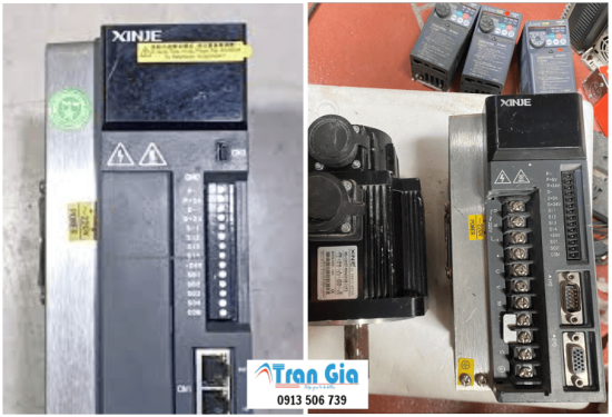 Kỹ sư giỏi sửa chữa servo Xinje lỗi nguồn, thay linh kiện chính hãng