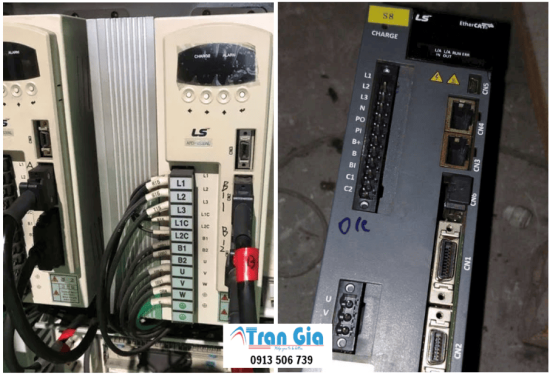 Dịch vụ thay linh kiện, sửa chữa servo LS báo lỗi trên Driver