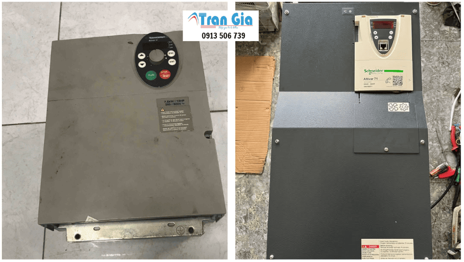Địa chỉ uy tín Sửa Biến Tần Schneider Board Mất nguồn, Công Suất Chập IGBT, không hoạt động