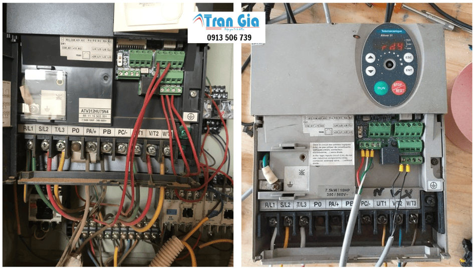 Địa chỉ uy tín Sửa Biến Tần Schneider Board Mất nguồn, Công Suất Chập IGBT, không hoạt động
