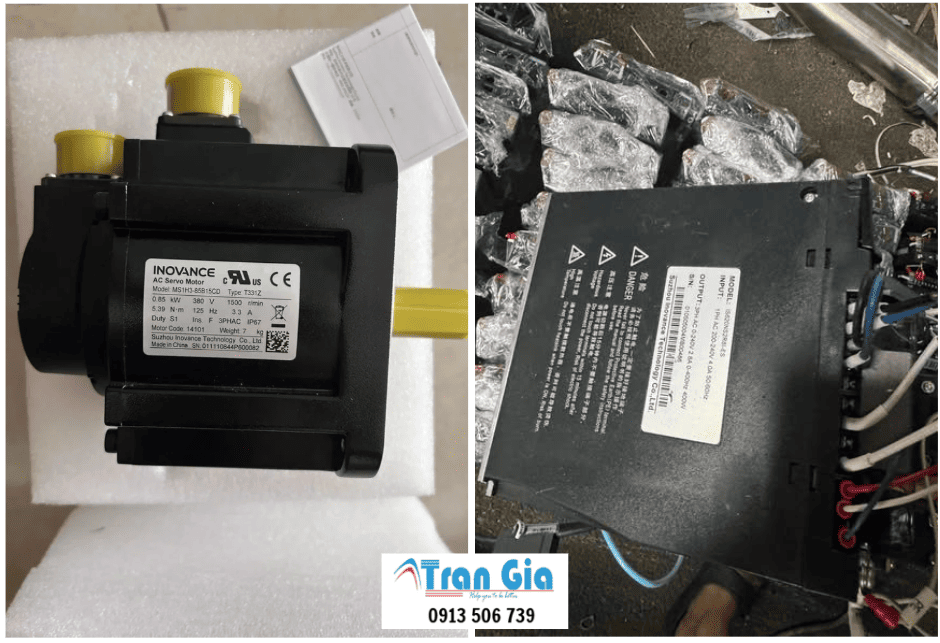 Sửa lấy gấp servo INOVANCE báo lỗi, thay thế board mạch linh kiện chính hãng cho servo INOVANCE giá rẻ