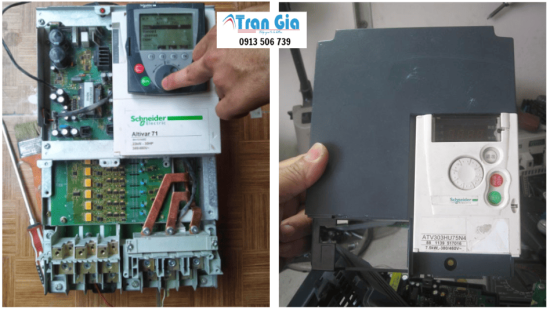 Địa chỉ uy tín Sửa Biến Tần Schneider Board Mất nguồn, Công Suất Chập IGBT, không hoạt động