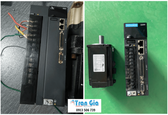 Sửa lấy gấp servo INOVANCE báo lỗi, thay thế board mạch linh kiện chính hãng cho servo INOVANCE giá rẻ