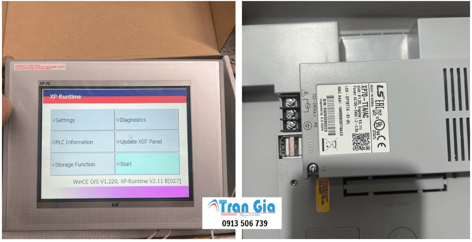 Địa chỉ sửa màn hình HMI LS PMU series Lỗi Mất Nguồn, Liệt Cảm Ứng, Nám LCD, Lỗi Loạn Cảm Ứng chờ lấy ngay