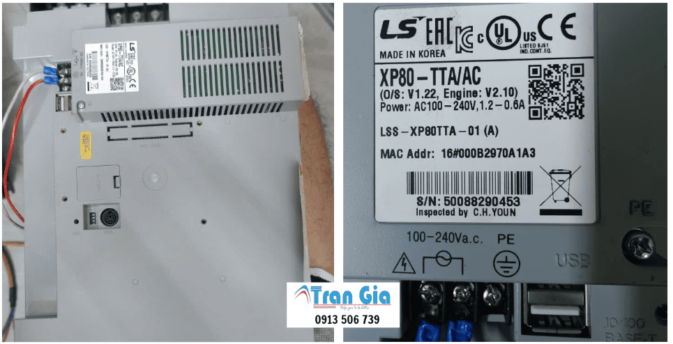 Địa chỉ sửa màn hình HMI LS PMU series Lỗi Mất Nguồn, Liệt Cảm Ứng, Nám LCD, Lỗi Loạn Cảm Ứng chờ lấy ngay
