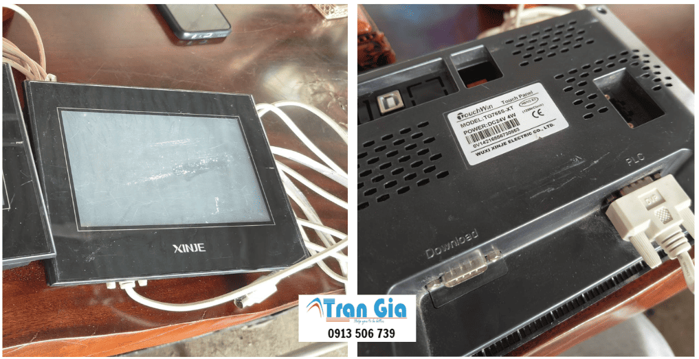 Chuyên Sửa HMI Xinje TH765-N Lỗi LCD, Cảm Ứng, Nguồn Và Mainboard