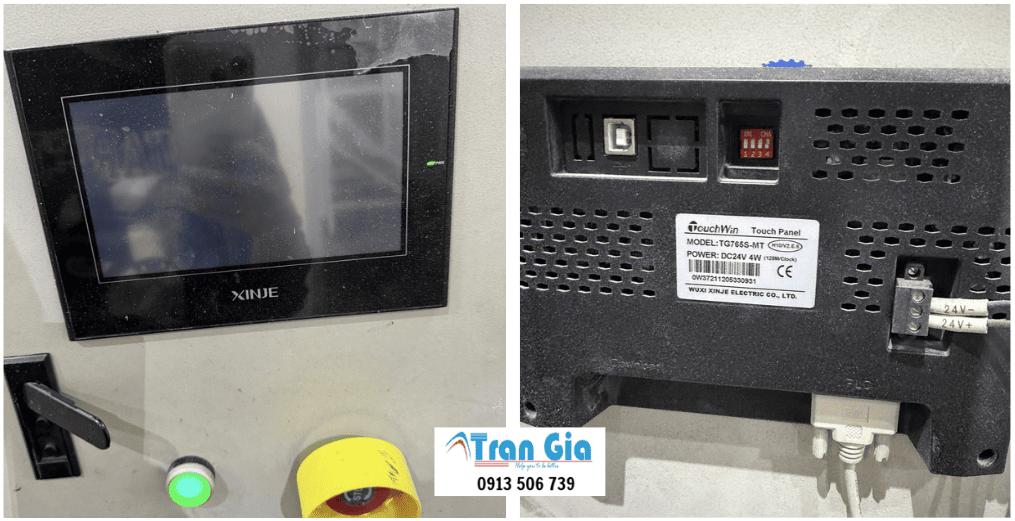 Sửa chờ lấy ngay màn hình cảm ứng Touchwin Không lên nguồn, nổ tụ,  nổ bo mạch nguồn