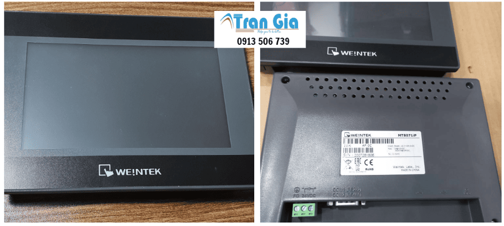 Sửa HMI Weinview TK6070iP Báo Lỗi, Treo Logo, Không Vào Chương Trình