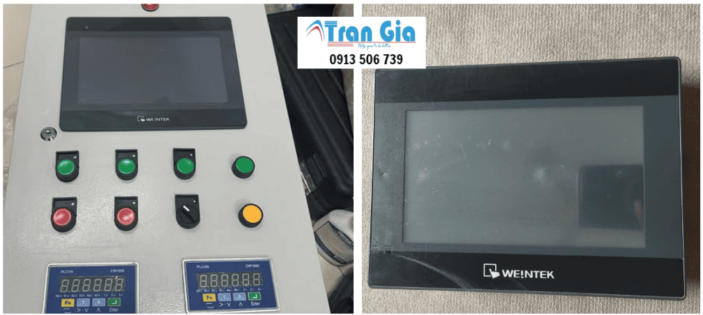 Sửa HMI Weinview TK6070iP Báo Lỗi, Treo Logo, Không Vào Chương Trình