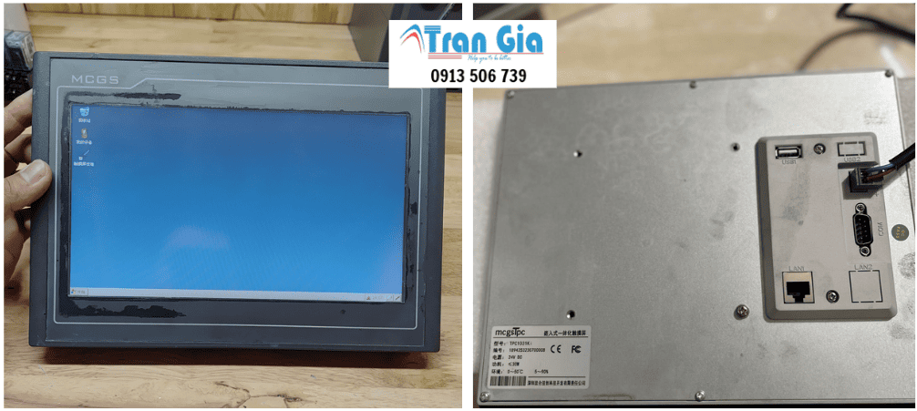 Sửa Chữa Màn Hình Weintek MT8121iE Bị Loang Mờ Hiển Thị, Không Lên Đèn Nền Và Mất Kết Nối PLC
