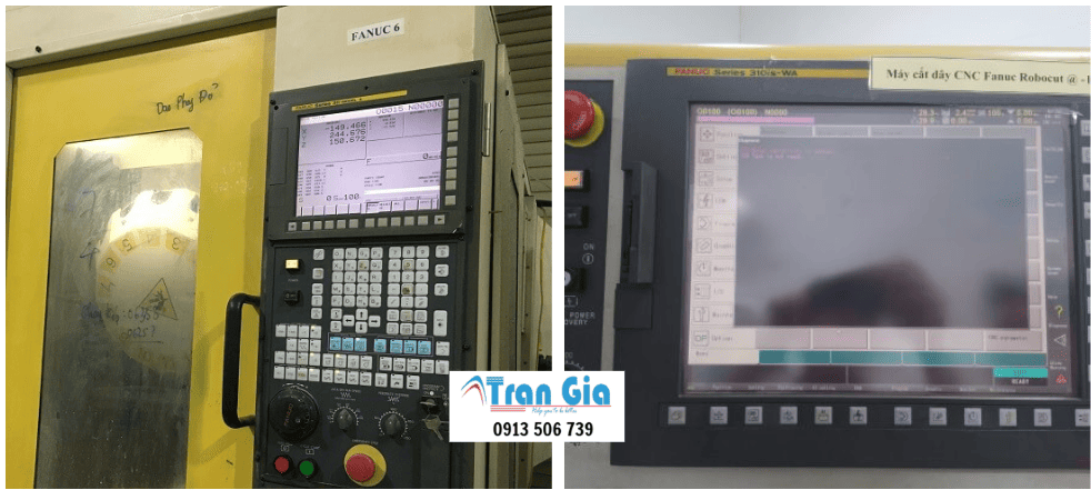 Nhận sửa màn hình cảm ứng GE Fanuc không lên nguồn, màn hình bị sọc và ngả màu LCD