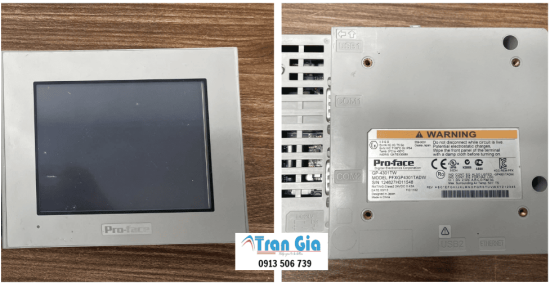 Chuyên Sửa HMI GP2300-SC41-24V Pro-face Không Giao Tiếp Được Với PLC, Nổ Tụ Điện, Lỗi Board Mạch
