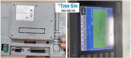 Sửa chữa, khắc phục sự cố Màn Hình HMI Hitech Sọc Màn Hình, Lỗi LCD, Không Hiển Thị