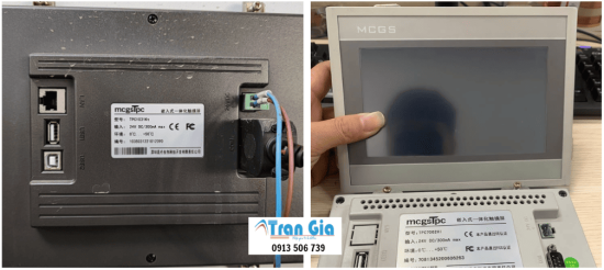 Chuyên Xử Lý Màn Hình MCGS TPC Bị Lỗi Cảm Ứng, Sọc LCD, Trắng Màn Hình