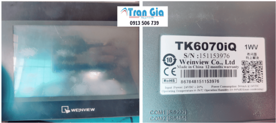 Sửa Chữa Màn Hình Weintek MT8121iE Bị Loang Mờ Hiển Thị, Không Lên Đèn Nền Và Mất Kết Nối PLC