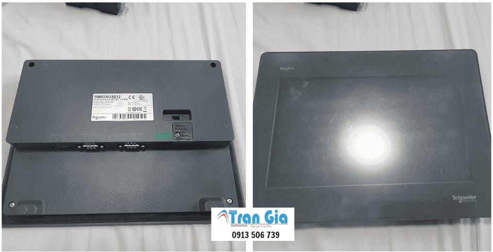 Địa chỉ công ty sửa màn hình HMI Schneider không khởi động, mất hiển thị, lỗi truyền thông kết nối PLC