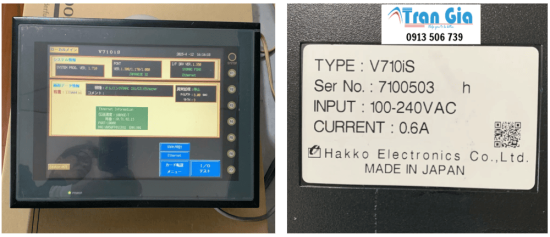 Nhận khắc phục HMI Fuji UG220H-SC4 lỗi màn hình loang mờ, hỏng bo mạch nguồn, chập cháy linh kiện
