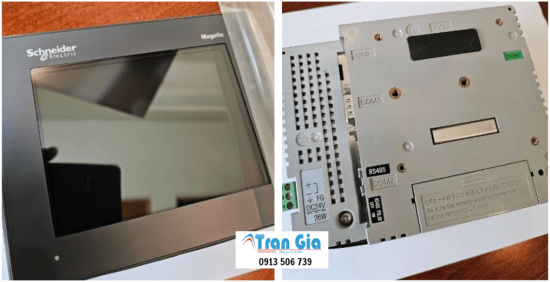 Địa chỉ công ty sửa màn hình HMI Schneider không khởi động, mất hiển thị, lỗi truyền thông kết nối PLC