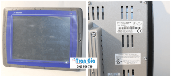 Địa chỉ sửa màn hình HMI Tetra Pak E1101 bị đen màn hình, cháy bo nguồn, liệt cảm ứng