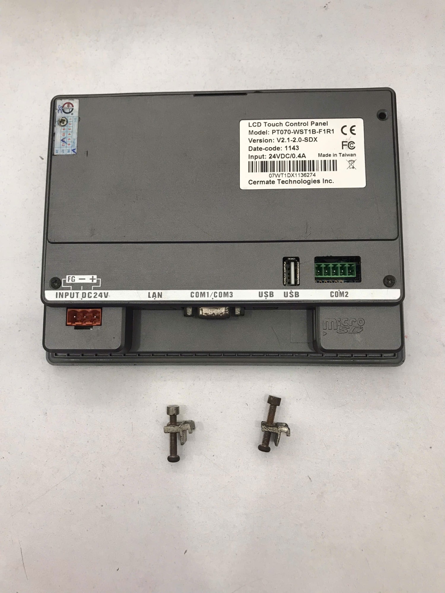 Sửa Màn Hình HMI Cermate PT070-WST1B-F1R1