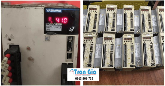 Sửa servo Yaskawa báo lỗi