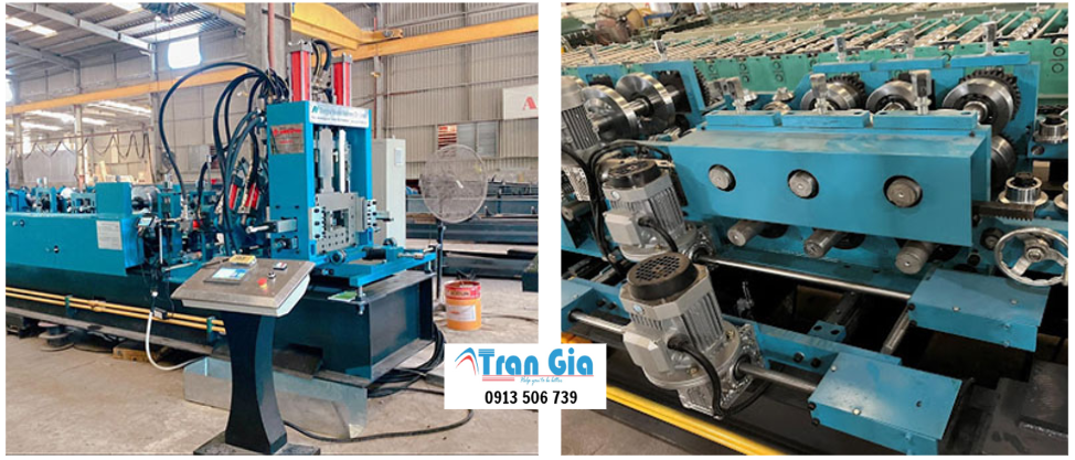 Sửa HMI máy cán tôn báo sai chiều dài lấy trong ngày