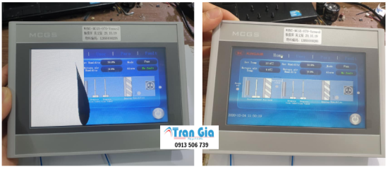 Sửa Màn Hình MCGS Không Lên Hình, Lỗi Cảm Ứng, Chập Chờn Nhanh Chóng